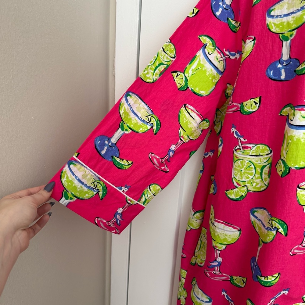 NWT - Printfresh - Fresh Margarita Sleep Shirt - Cabo Pink - Picture 8 of 13
